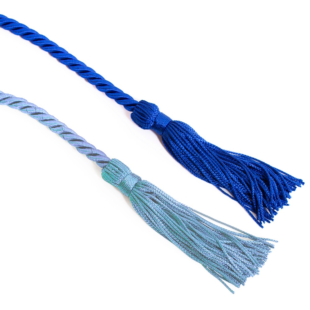 Ducks Spirit, Josten's, Honor Cord, Grad, Double Cord, 345111, Light Blue/Royal Blue